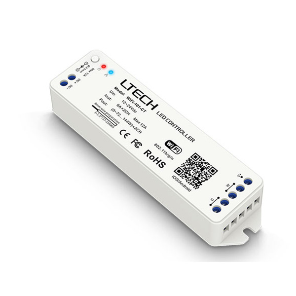 DC 12 ~ 24V LED WiFi Controller WiFi-101-CT, For CT LED Lights